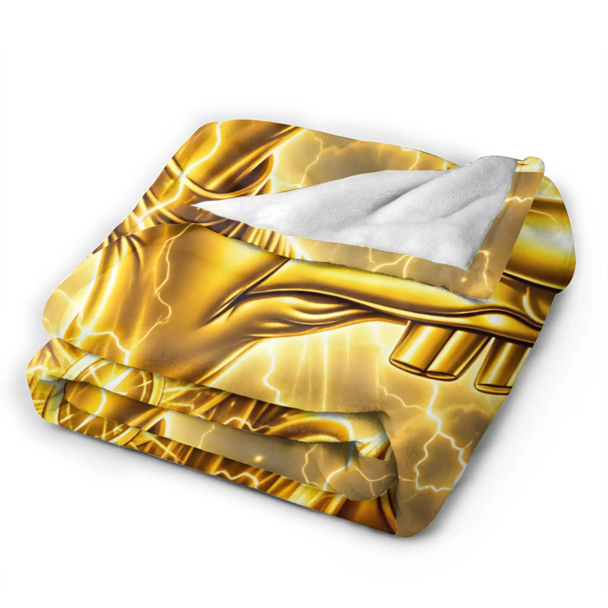 Tung Tung Sahur Golden Long Nose Meme Comfortable Blanket For Outdoor  Funny Throw Blanket Winter Travel Car Flannel Bedspread