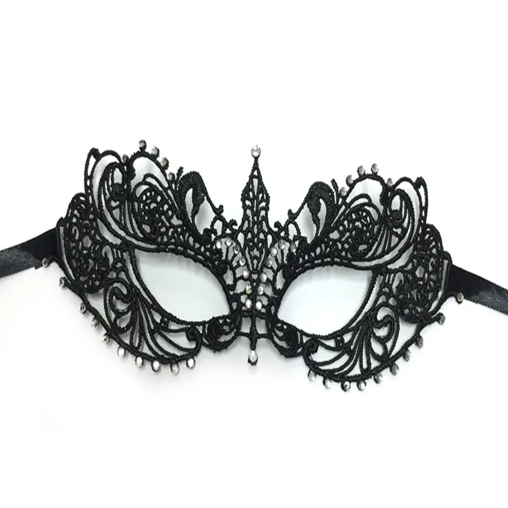 New Gold Silver Simulation Diamond  Masquerade Party Holiday Products Halloween Women Mask Wholesale 10pcs/lot