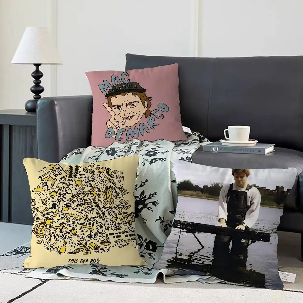 

Pop Rock Singer Mac Demarco Pillow Cover For Bedroom Room And Living Room Sofa Decorative Cushion Cover