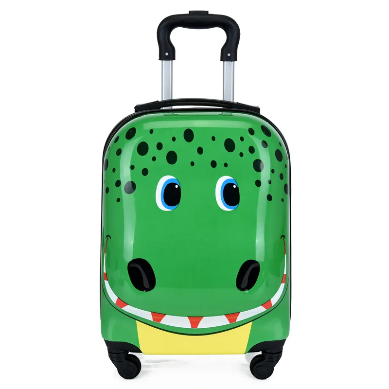 18 Inch Cute Animal 3D Student Travel Luggage ABS Spinner Cartoon Children's Trolley Case Wheel Suitcase