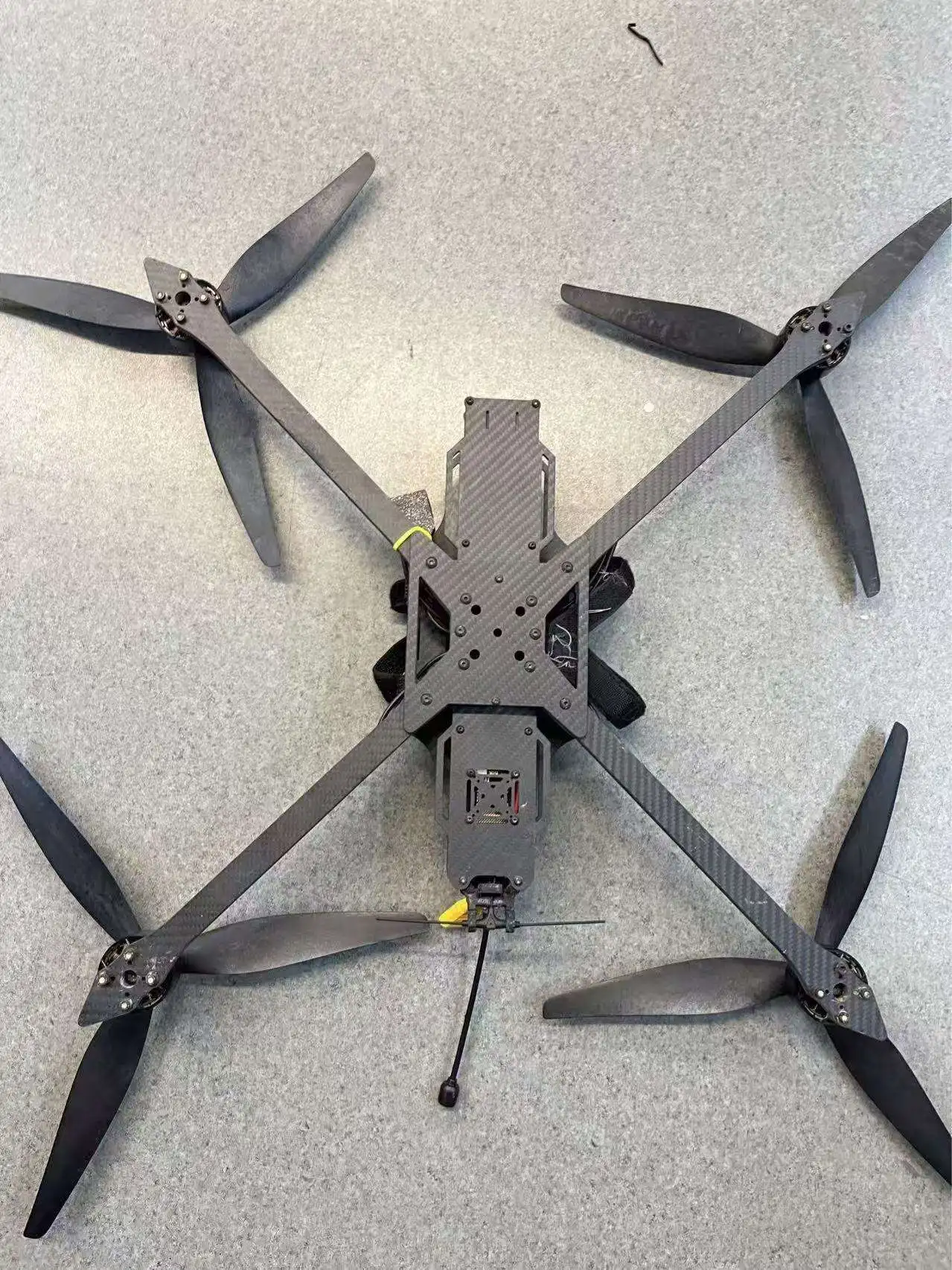 Shuhang Mark 13/15 pollici 600mm/647mm Spessore del braccio 10mm FPV Macchina di attraversamento RCQuadcopter Kit telaio per modelli di droni RC Freestyle