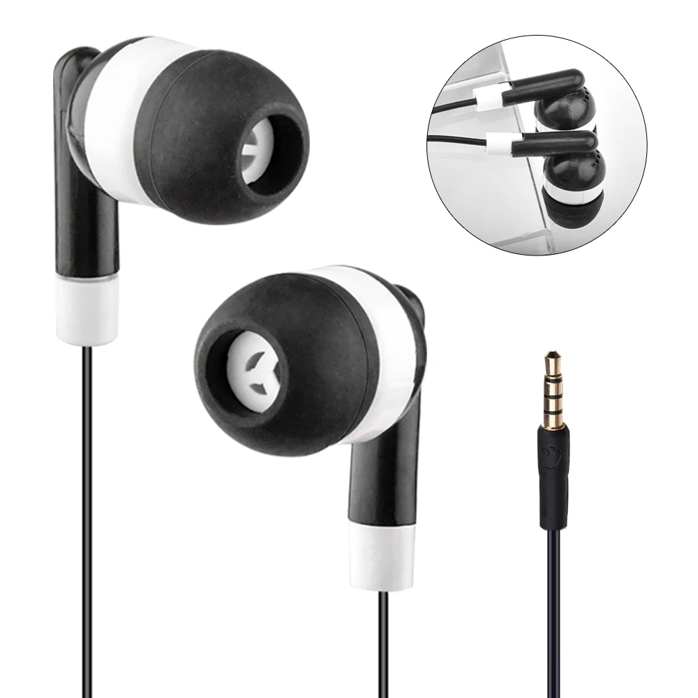 3.5mm Wired Earphones Bass Stereo Earbuds Sports Headphones Music Gaming Headset for iPhone Samsung Xiaomi Huawei PC