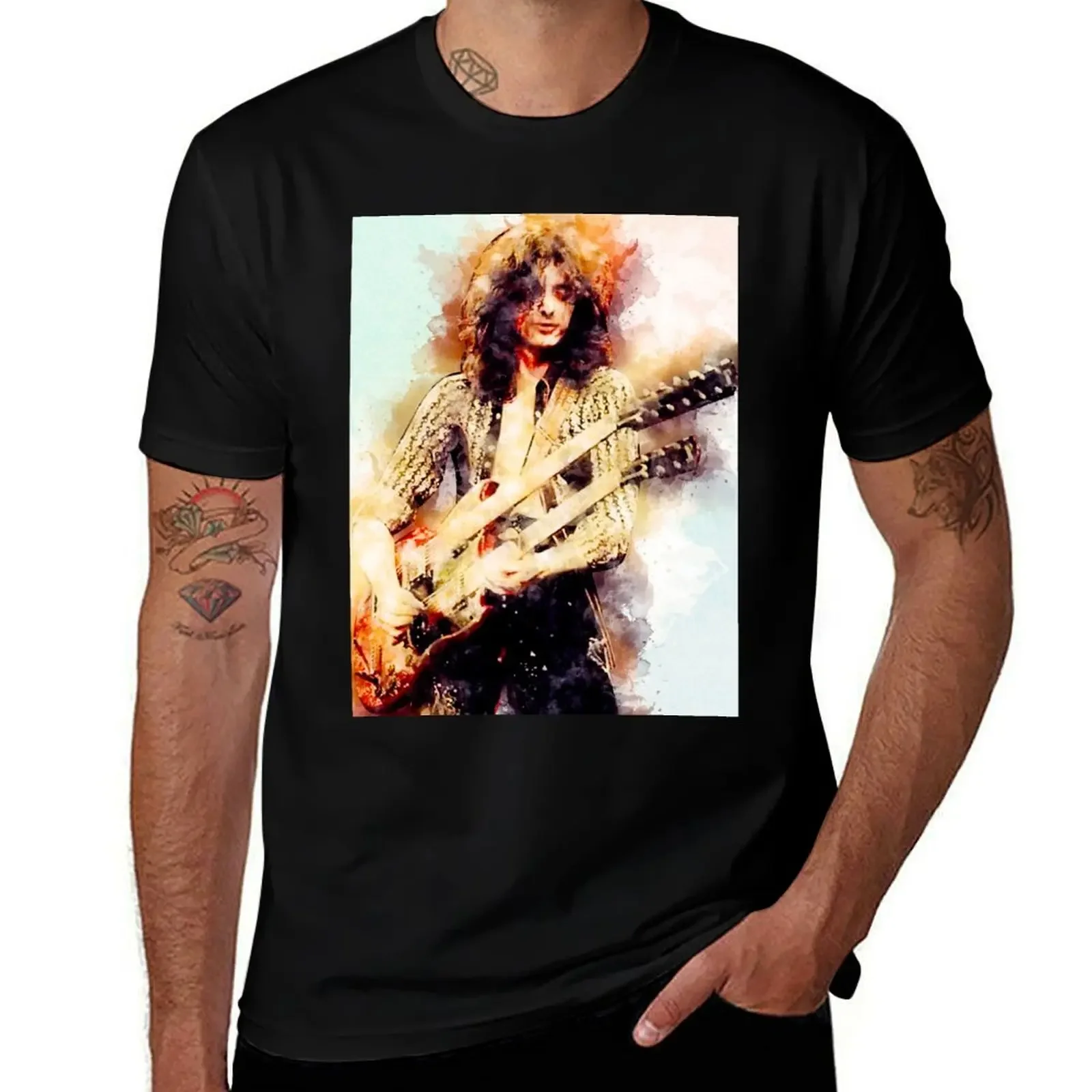 

Jimmy Page T-Shirt vintage sublime funny t shirts for men