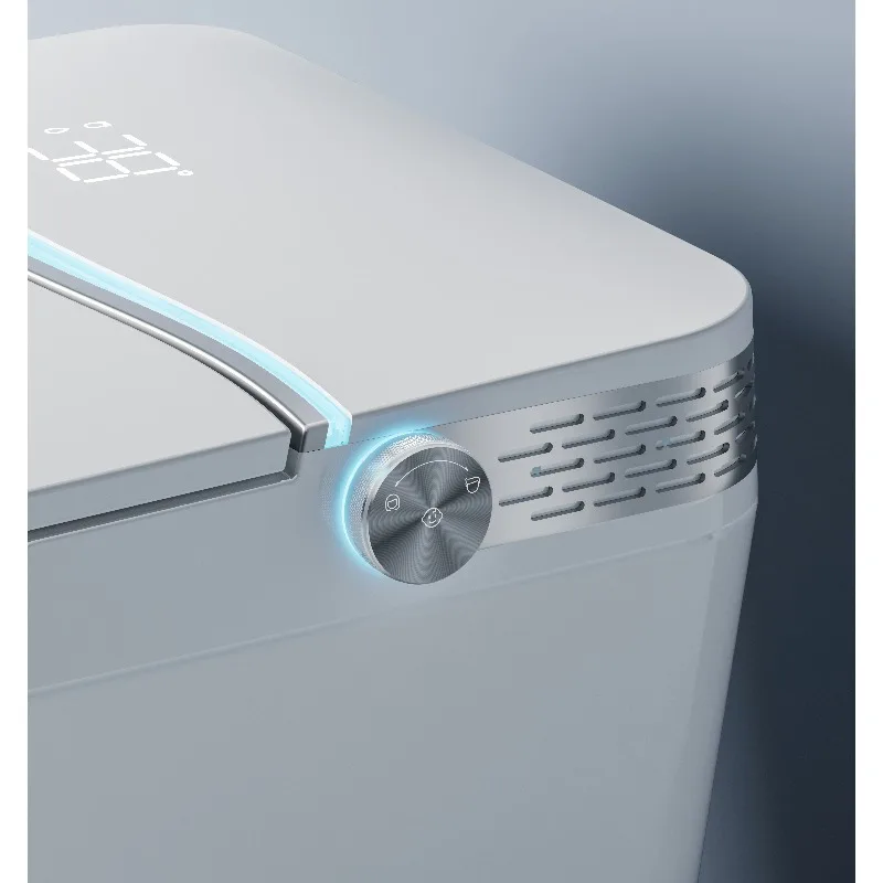 Tall Smart Toilets Bidet Embedded Automatic Heated Seat Smart Toilet