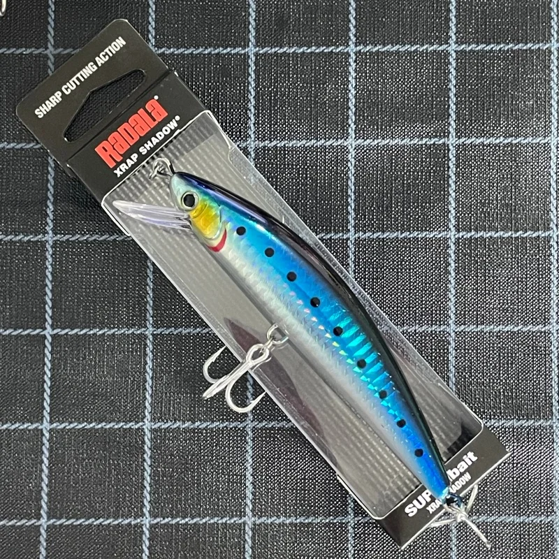 

9069 RADALA Export quality: Far throw large submerged water minnow, biomimetic lure bait, steel wire integrated through tremor