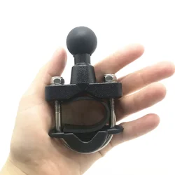 U-Bolt Motorcycle Handlebar Bike Rail Rod Mount Base 1 Inch Ball for Gopro Camera Smartphone for Garmin Sony