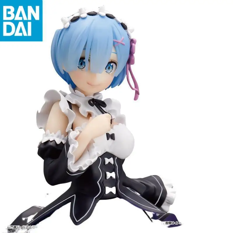 

In Stock Bandai Namco Banpresto Re:zero-Starting Life In Another Work Glitter&glamours Rem-Maid Ver.rem Figure Model Toy Gift