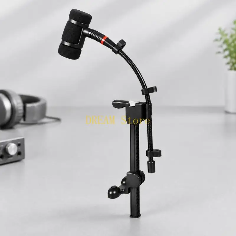 Rubber and Silicone Sound Pickup Mount with Flexible Positioning Arm Best Sale