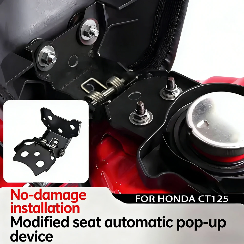 

CT125 Motorcycle Seat Pop Up Kit Automatic Seat Release Latch Quick Release Seat Opener For Honda CT125 Trail 125 2020-2025 2026