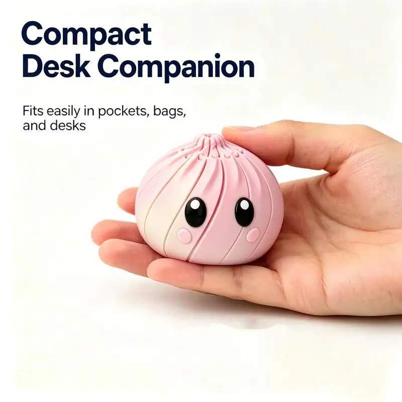 Spiral Bun Fidget Toy Twistable Eco PLA Safe Stress Reliever for Adults Kids ADHD Anxiety Relief Classroom Use
