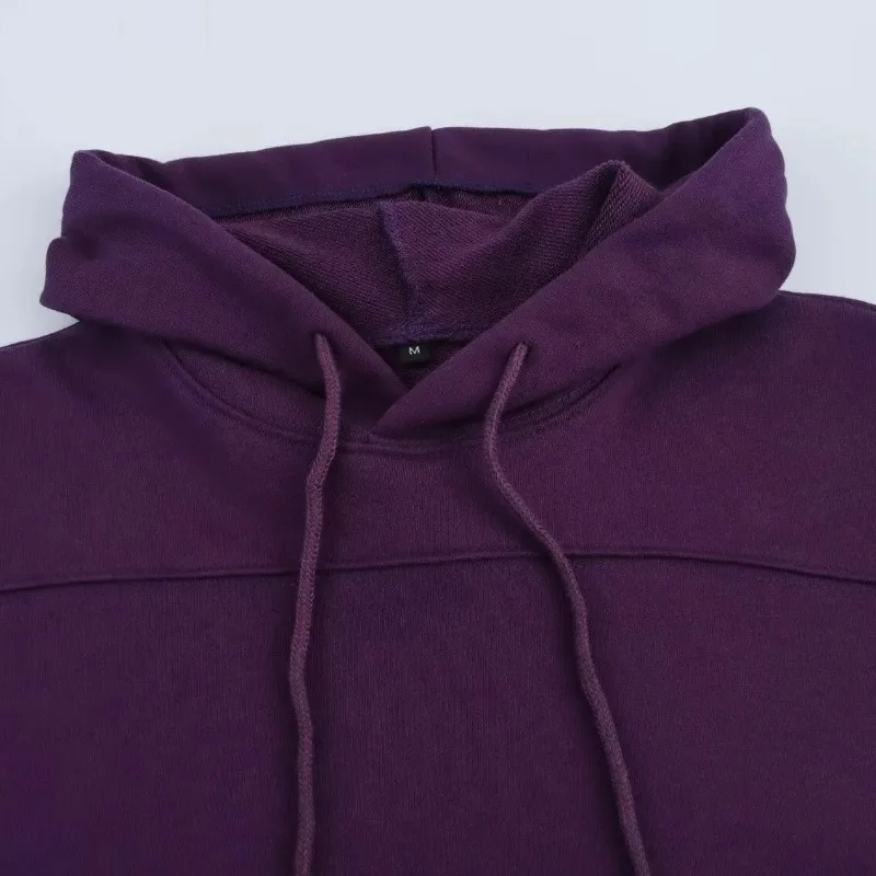 women's winter clothes y2k hoodies sweatshirt 2025 Welt Pocket Top Women's Text Hooded Sweatshirt Drawstring Chic Jacket