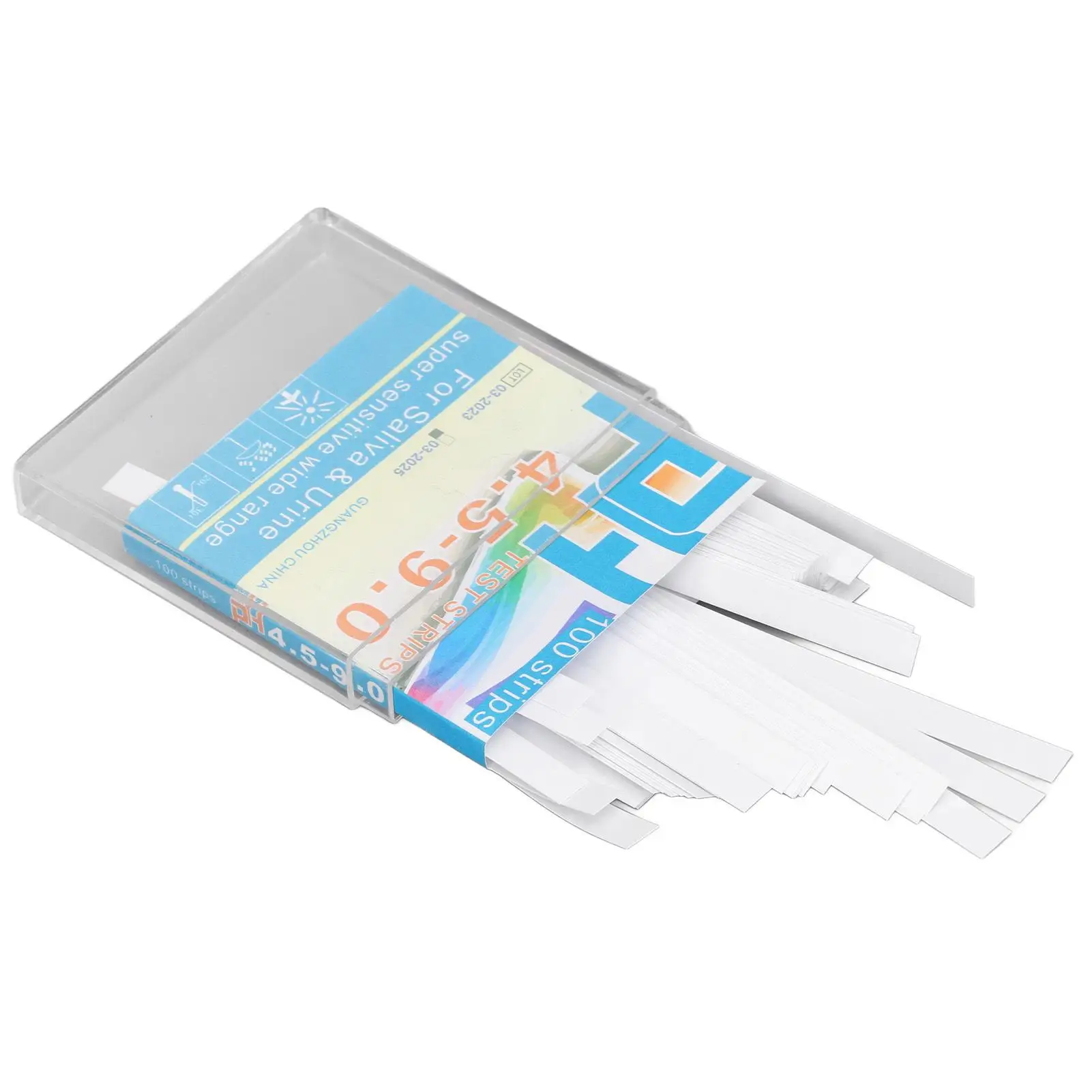 Portable PH Reagent Strips for Accurate for water & Urine Testing - Easy Color Change, Wide Application