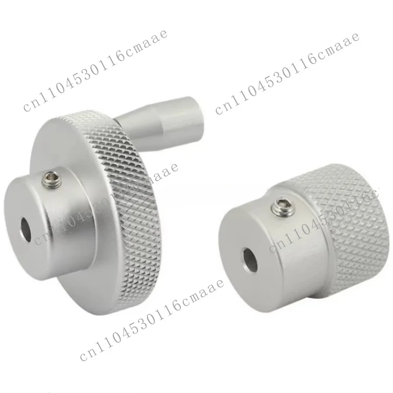 50Mm Aluminum Alloy Mini Hand Wheel Manipulator Hand Wheel Machine Tool Handle Valve Slide Screw Lathe Mechanical Parts
