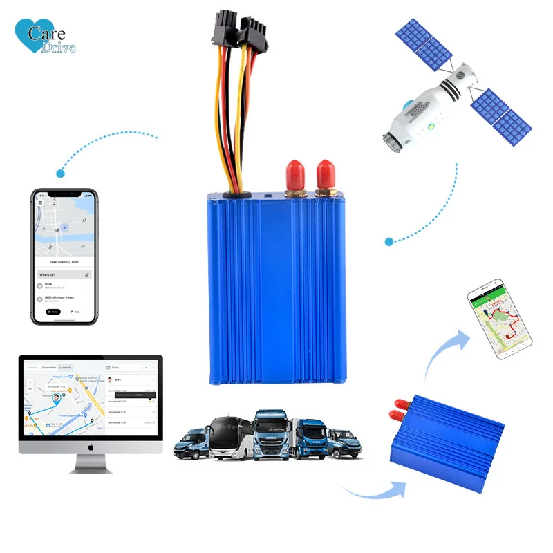 Alwaycare G70 4G GPS Tracker BeiDou Real-time Positioning RS232 Fuel Level Sensor Remote Oil Cut-off Logistics Fleet Management