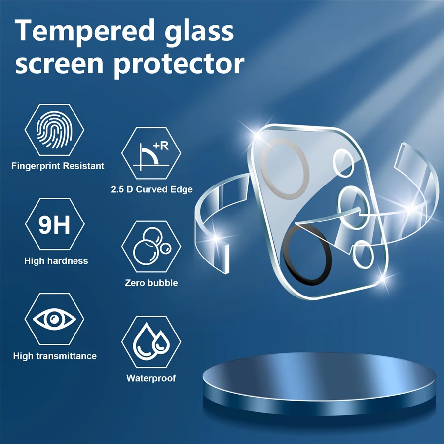 2pcs Tempered Glass Camera Lens Protector For ipad Pro 13 11 2024 Screen Protector For iPad Pro 11 12.9 Protective Film