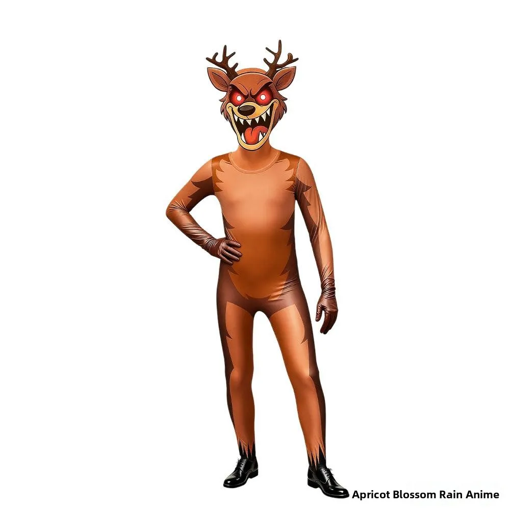 Nouveau loween cerf Par Costume Cisas ensemble 99 nuit cerf monstre terreur jeu transfrontalier une pièce Costume femme