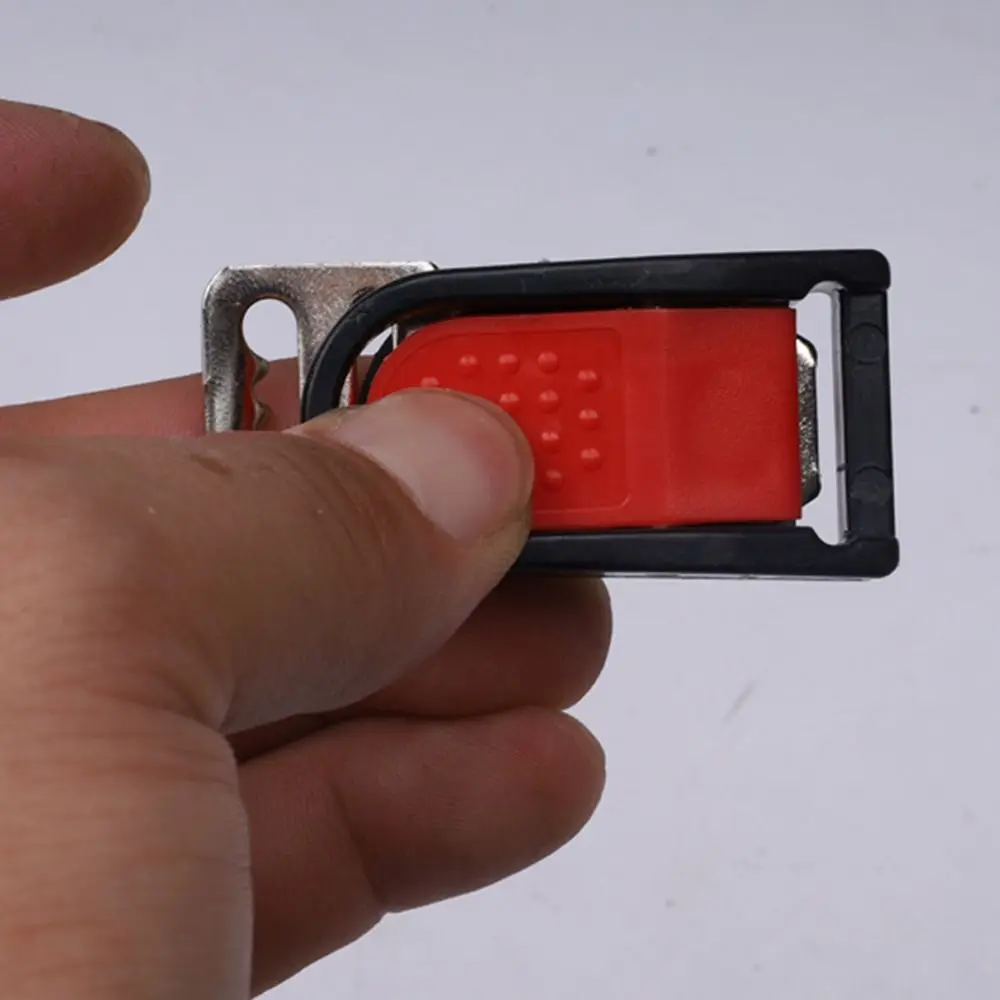 Plastic Motorcycle Helmet Lock Buckle Adjustable Quick Release Bicycle Helmets Buckle Helmet Fixing Buckles