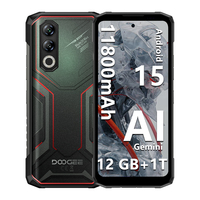 DOOGEE Blade20 Max Rugged Phone 36GB(12GB+24GB) RAM 1TB ROM 6.6'' Display 11800mAh Battery 64MP AI Camera Android 15 Smartphone