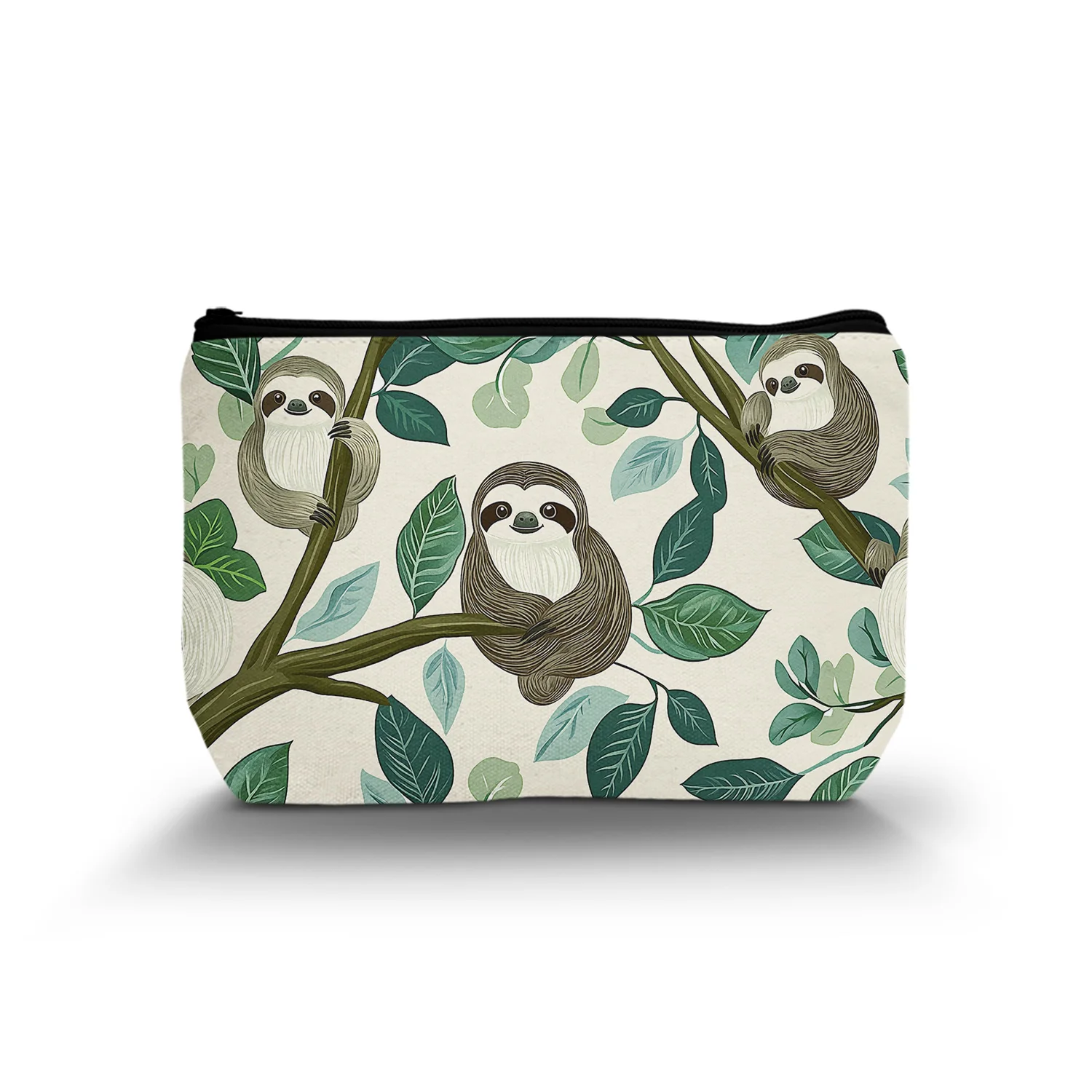 1Pc Sloth Cosmetic Bag Women Adorable Roomy Cute Makeup Bags Travel Toiletry Bag Accessories Organizer Fashion