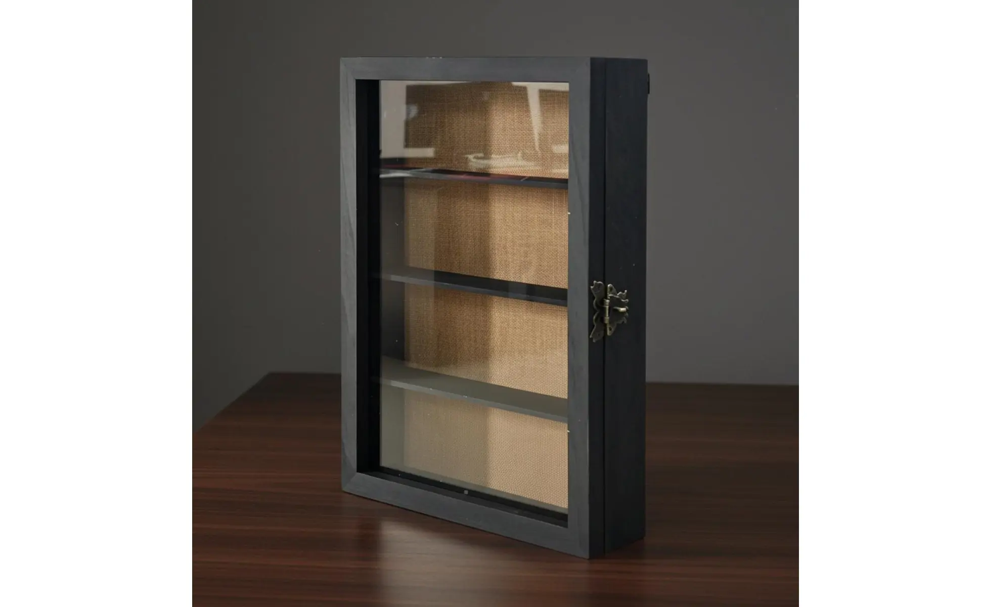 Collectible Figure Display Case Dustproof Wall Mounted Display Case Wooden Collectible Shelf Multifunctional Home Decor Collectible Figure Display Case Dustproof Wall Mounted Display Case Wooden Collectible Shelf Multifunctional Home Decor