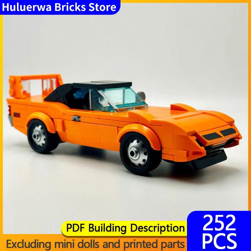 

Speed Hypercar Model MOC Building Bricks High-Performance Muscle Car Modular Technology Gifts Holiday Assemble Children Toy Suit