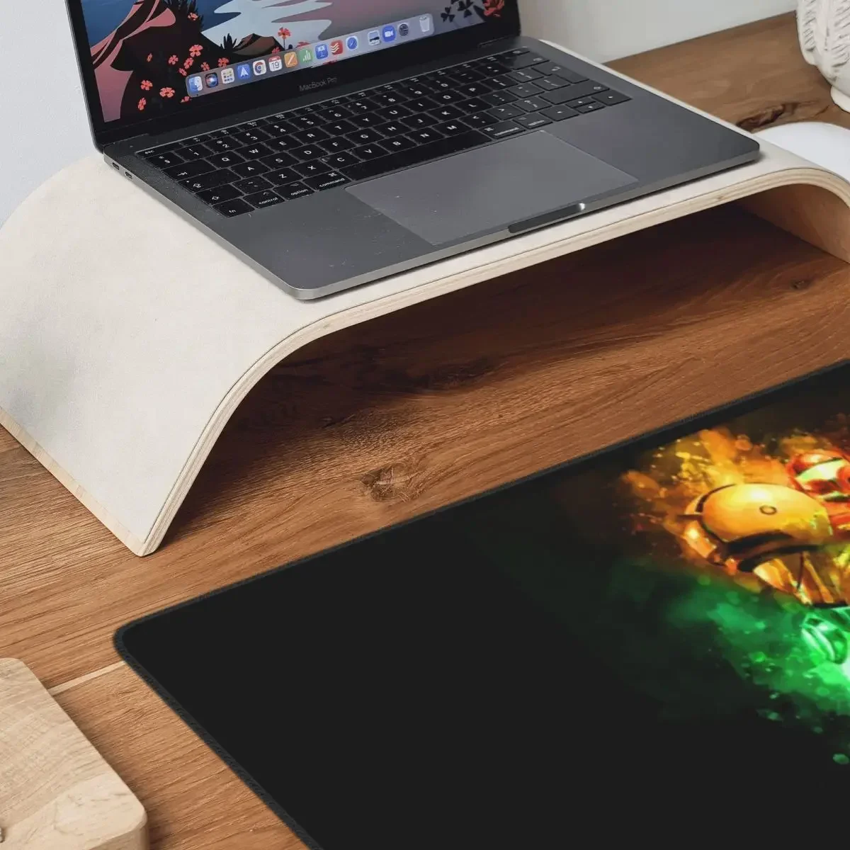 Metroid Samus Aran Prime Hunter Tappetino per mouse grande Tastiera per computer Tappetino per mouse Gamer PC Laptop Tappetino da scrivania Accessori Tappetini da tavolo