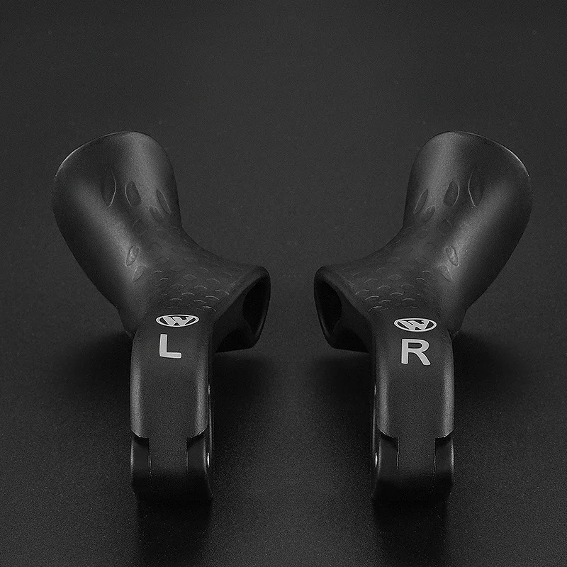 1 Pair Lightweight Ergonomic Bicycle Bar Ends MTB Bike Extension Handlebar Grips - Bike Accessories for Enhanced Comfort