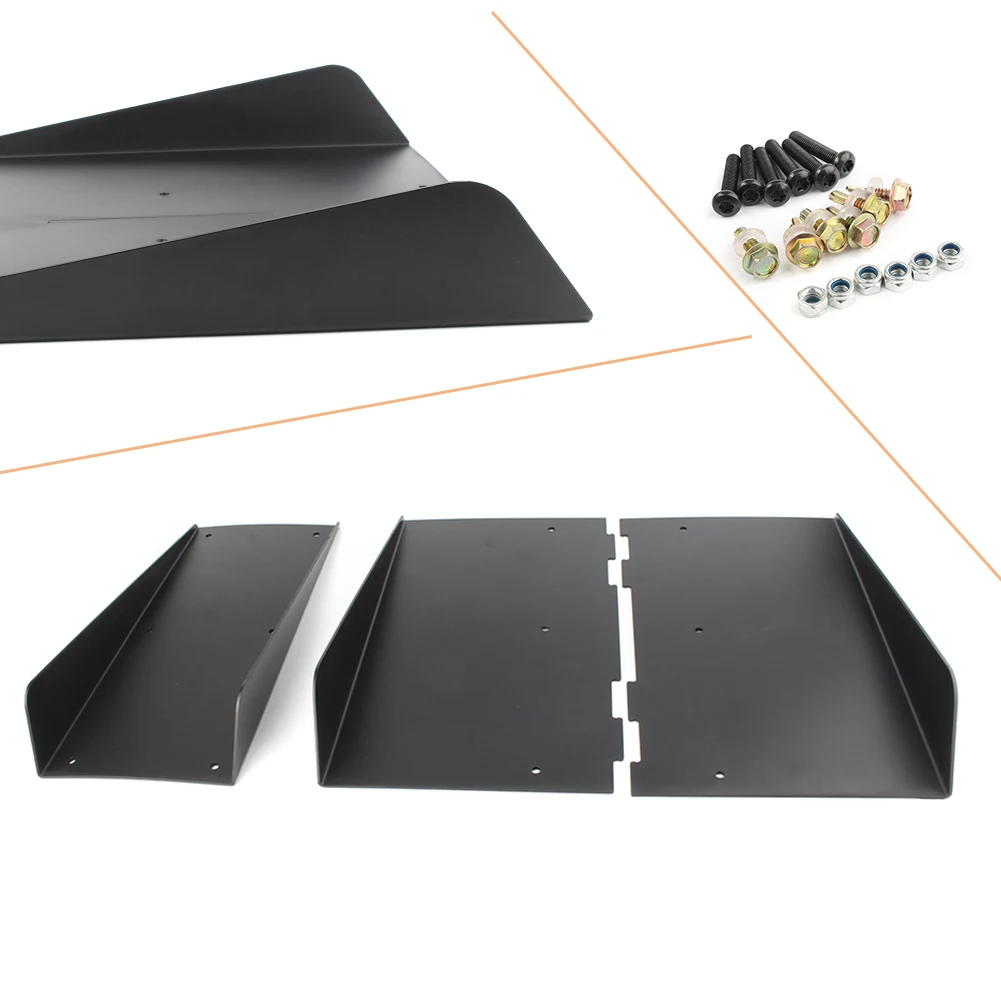 

Car Rear Bumper 4 Fins Diffuser For BMW F10 F30 F32 F36 F80 M3 F82 M4 557*490mm Universal ABS Plastic