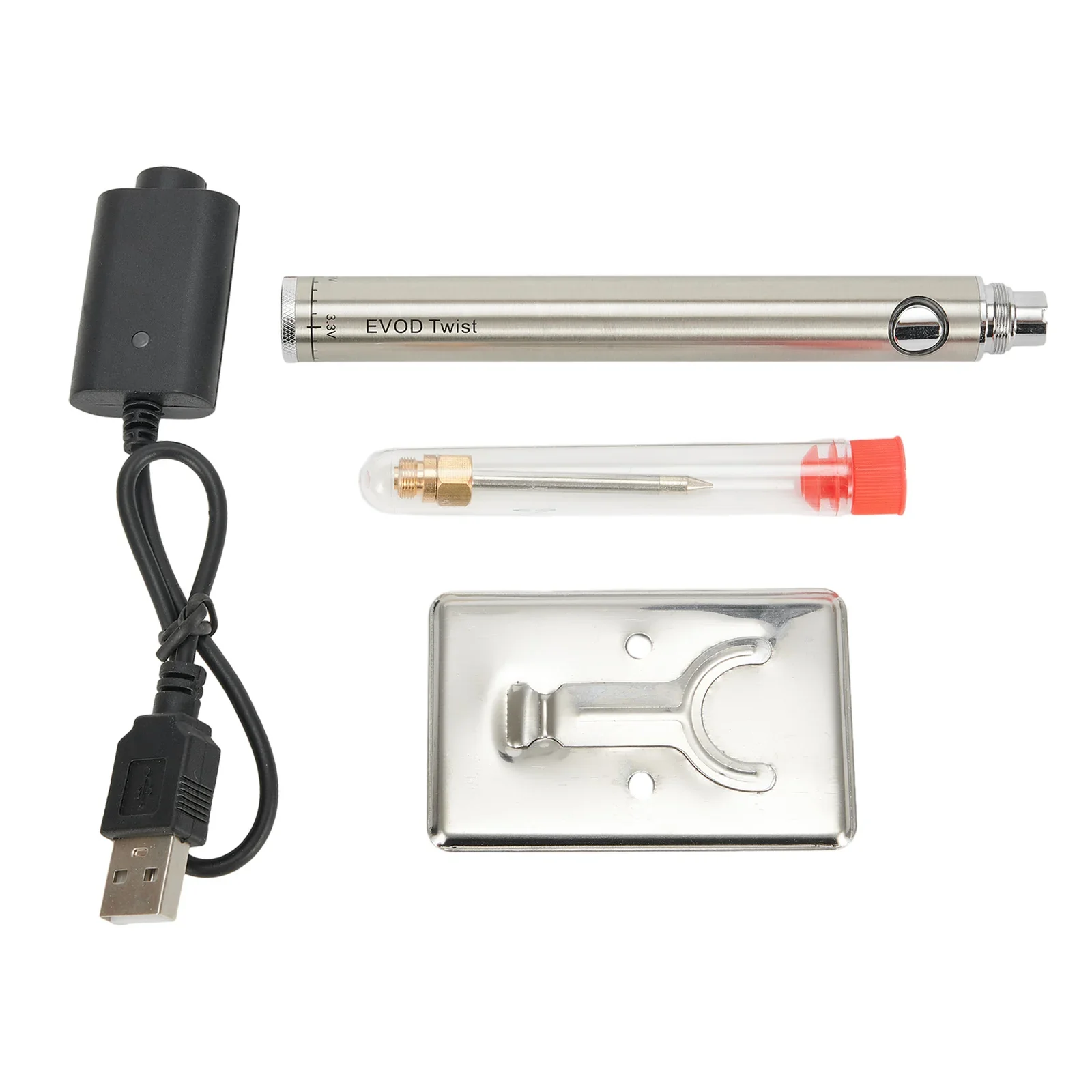 Kit de herramientas Batería de hierro Aleación de aluminio portátil Ajuste bidireccional Carga USB Interfaz inalámbrica 3.3V-4.8V 510