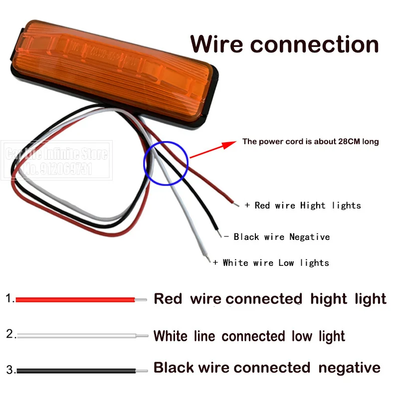 2 sztuk 18led tylne światło hamowania tylne światło tylne światło hamowania 12V/24V Stop włącz wskaźnik przyczepy do samochodów ciężarowych Van odwrotny wskaźnik