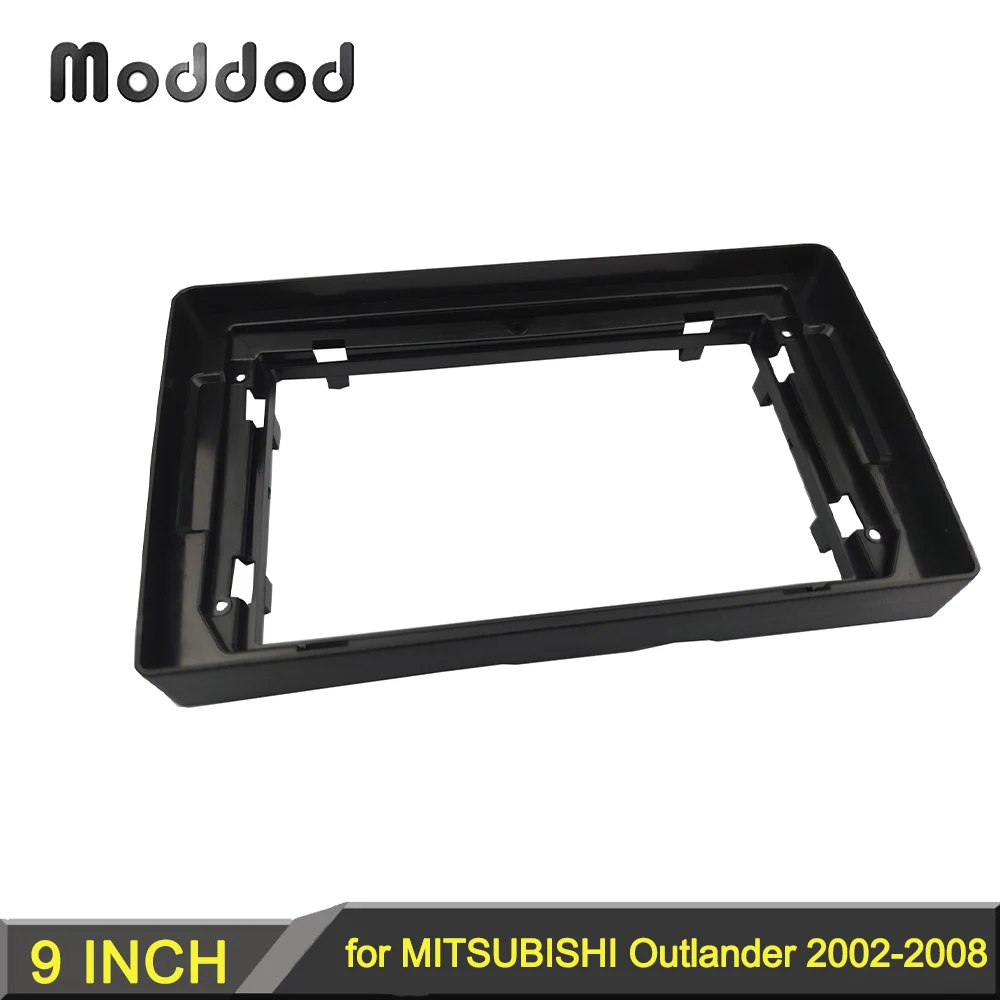 

9 INCH RADIO Fascia Frame Fit for MITSUBISHI Outlander 2002-2008 Dashboard Installation GPS Android Player Adapter Cover Bezel