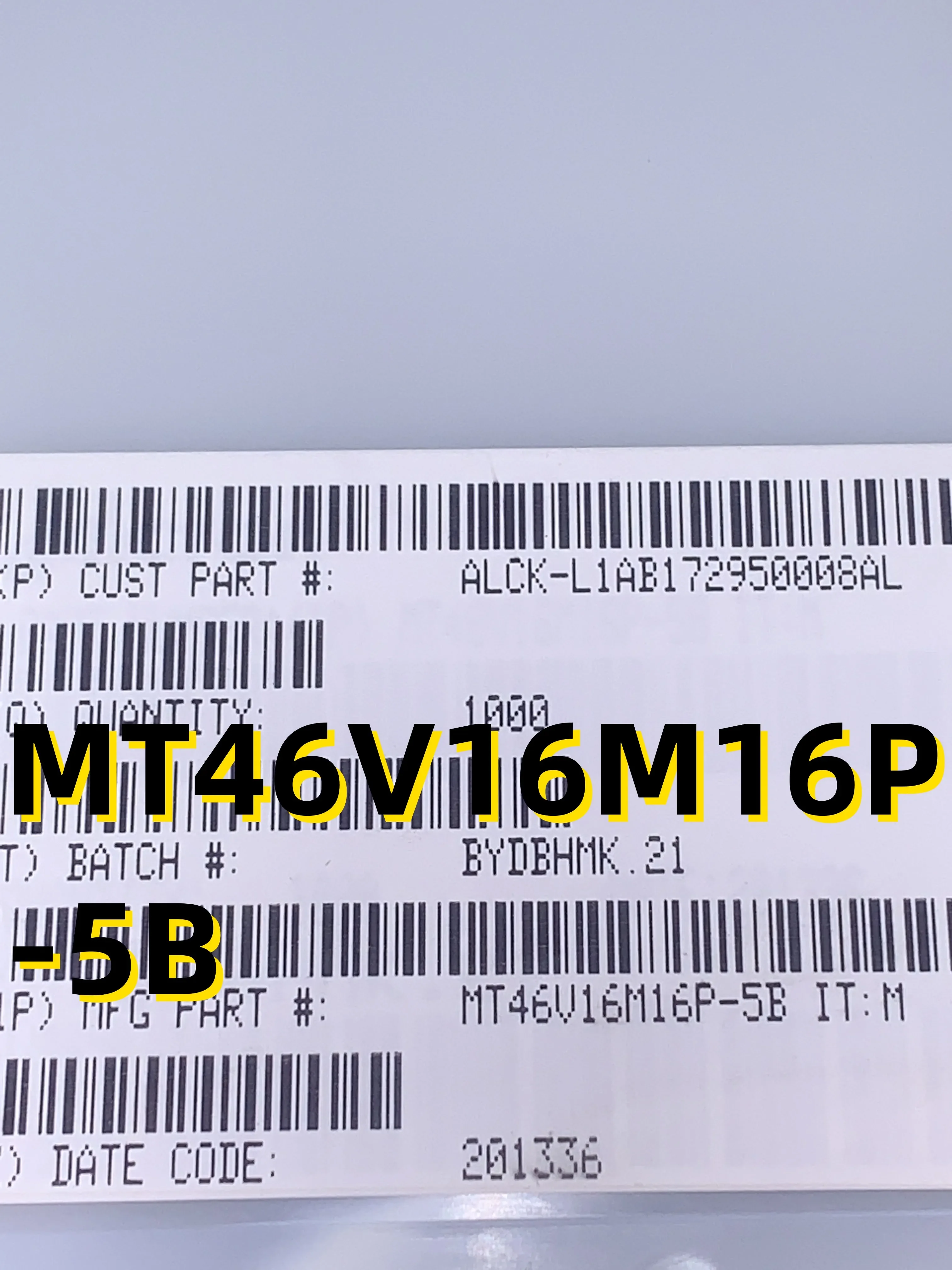 

Brand New Original MT46V16M16P-5B