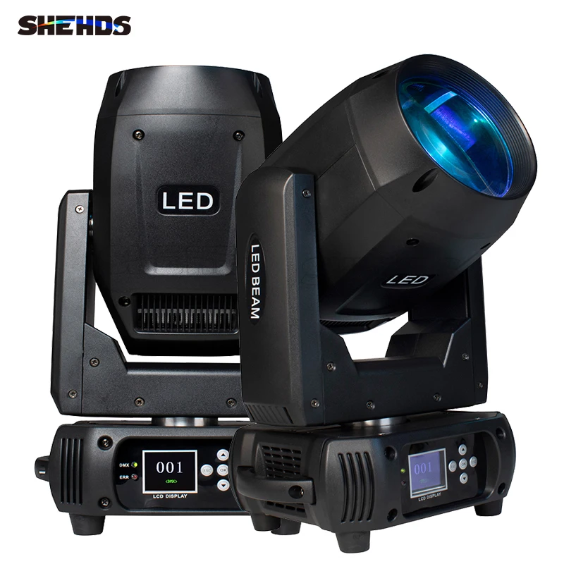 SHEHDS 2PCS LED Beam 150W Moving Head Lighting 8/18 Face Prism Rotatable For Equipment Disco Ball DJ Concert High Quality