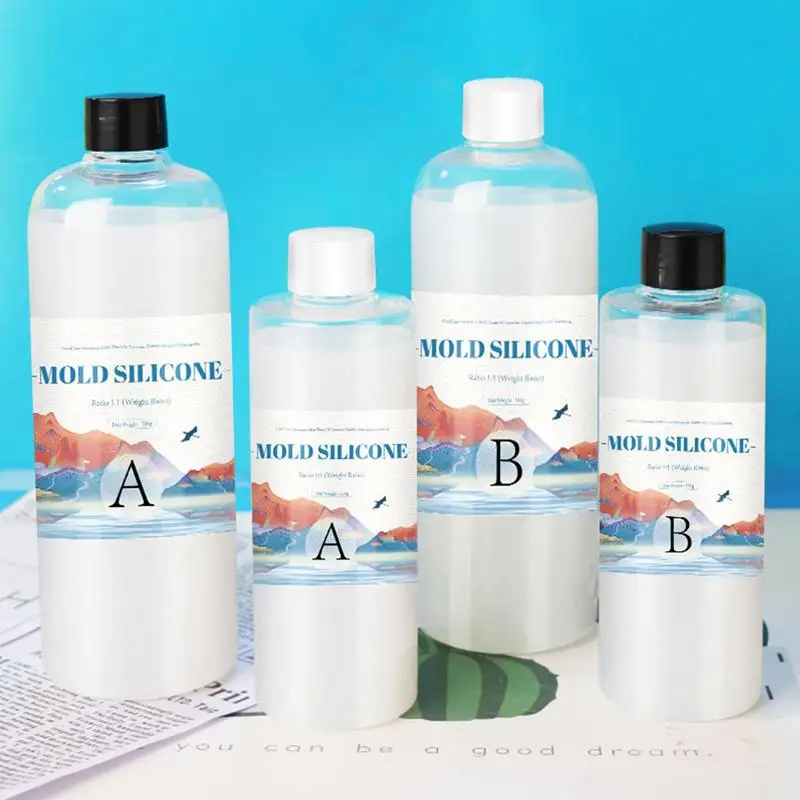 

Silicone Mold Making Kit DIY Silicone Mold Making AB1:1Liquid Rubber Silicona Liquida Para Mold Fast Curing Mold Making Silicone