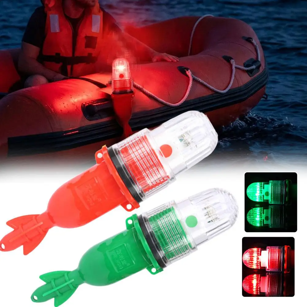 IP67 Wasserdichte Marine-Notfall-Signalleuchte Hochsichtbare LED Elektronische Bootsfackel für Fischernetz-Boje Kajak-Sicherheit – Detail 3