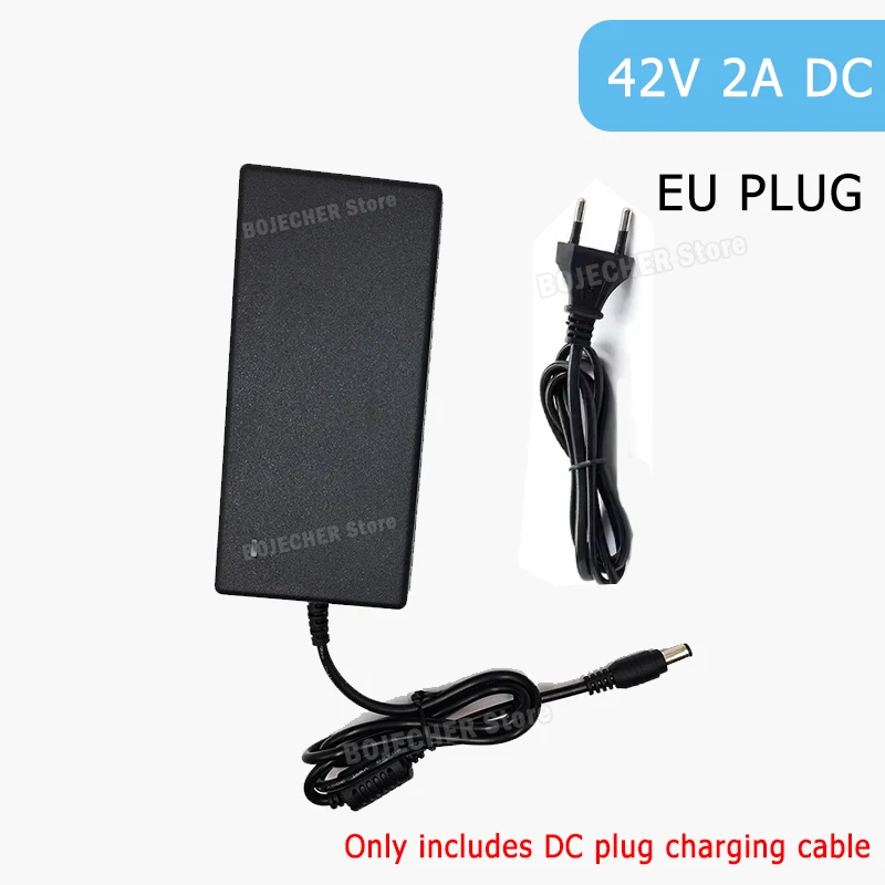 42V 54.6V 2A Batterij Power Adapters Voor Lithium Batterij AC100-240V 36V 48V 2A Lithium batterij Oplader 5 Stekkers EU/US Plug