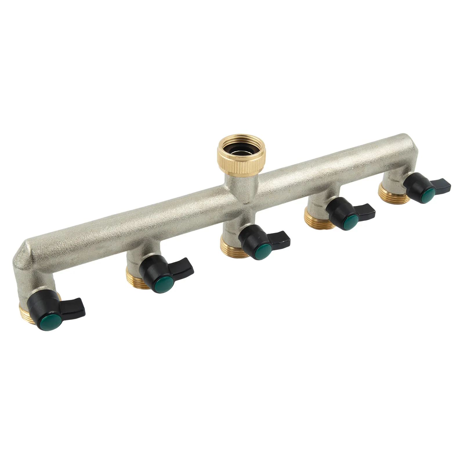 Water Distributor 5-way Distributor 0 - 10 Bar 0 - 90°C 1pcs 3/4 Inch 5 Garden Hose 5-way Brass Distributor Water Distributor