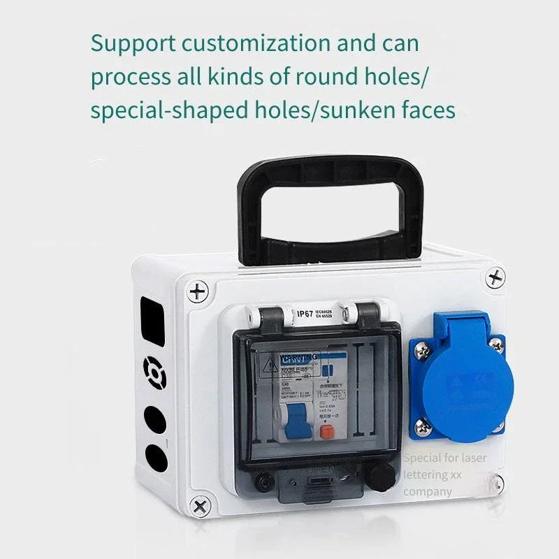 Portable Industrial Socket Box Aviation Socket Mobile Power Supply for Construction Site Engineering Distribution Box