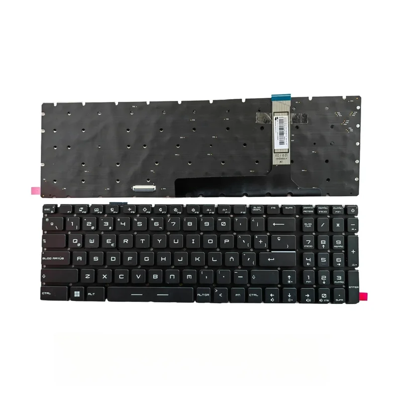 Replacement RGB Laptop Keyboard US RU SP For MSI GP76 GE76 GS76 MS‑17K1 MS‑17K3 Notebook PC