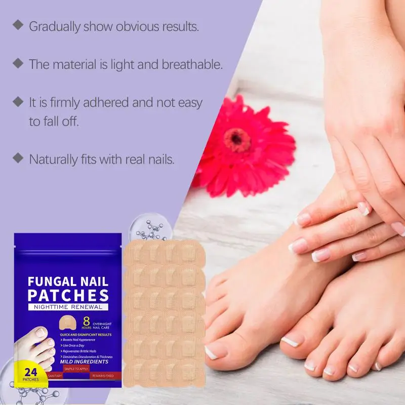 Patchs de réparation des ongles, Patch champignon des ongles des pieds, soin collant des ongles incarnés, autocollant de Correction, Patch de traitement des ongles Paronychia