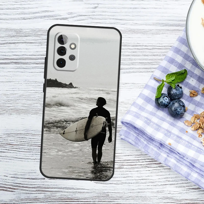 Surfer Surf Hang Loose Shaka Case For Samsung Galaxy A55 A35 A25 A15 A54 A34 A14 A51 A71 A12 A32 A52 A13 A33 A53  Cover