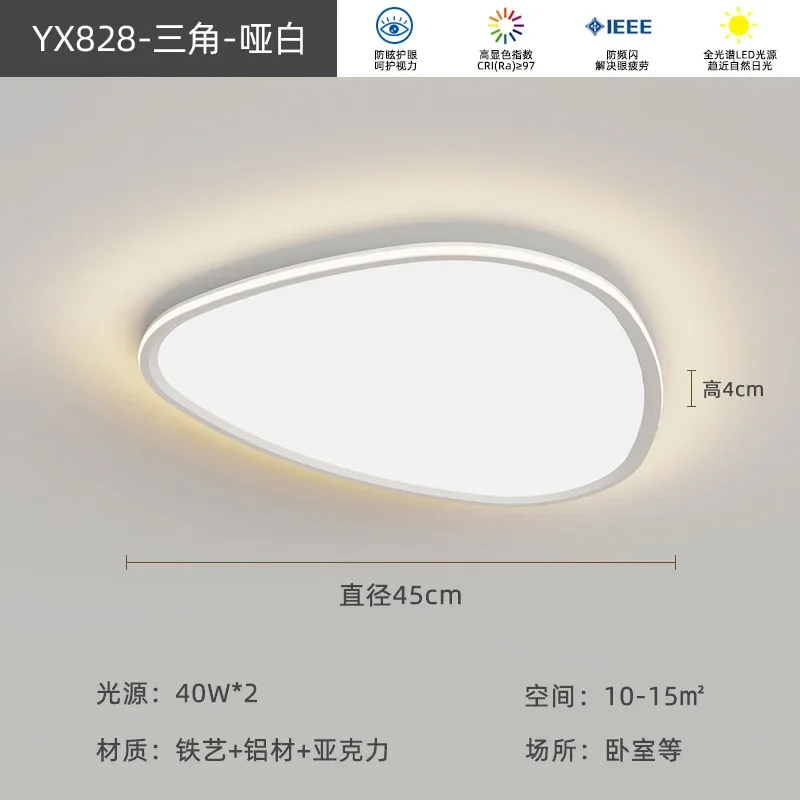 （019）Ceiling Lamp Modern Simple Atmosphere Full Light