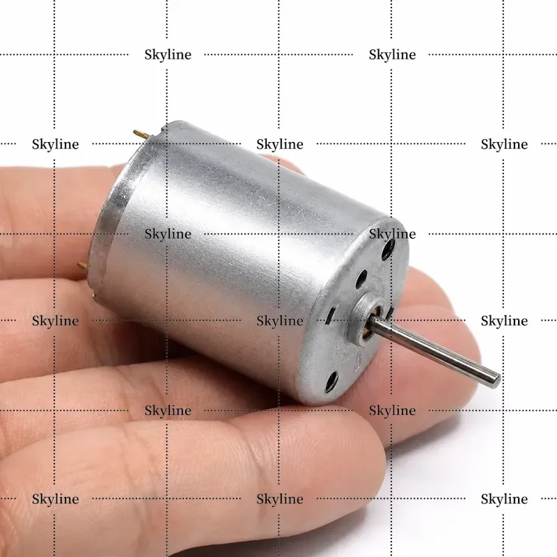 RF-370CA-12560 Long Axis Motor 12V-24V Precious Metal Brush Silent Car Door Lock Window Motor
