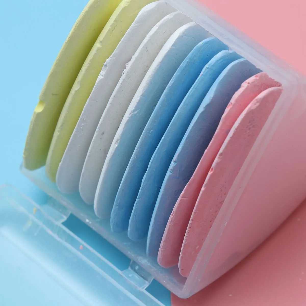 

10Pcs Tailors Fabric Chalk Triangle Colorful Erasable Sewing Markers Professional Patchwork Tools Fabric Chalk