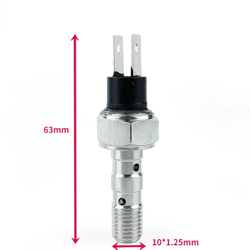 Motorcycle ATV Disc Brake Pump M10 Hydraulic Brake Hydraulic Brake Pressure Sensor Fits For Polaris RZR900