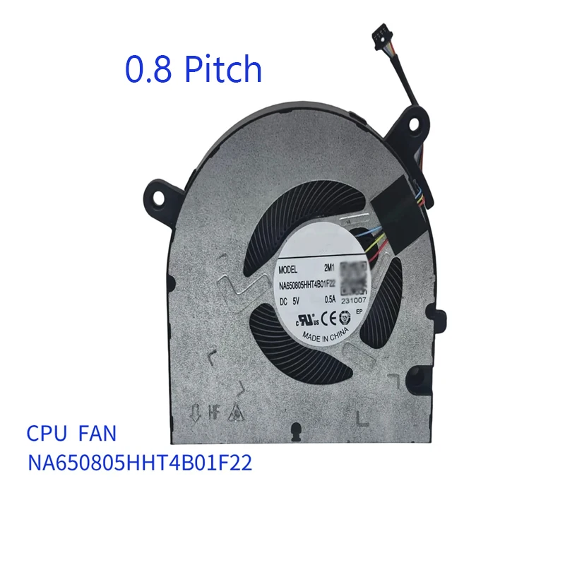 NA650805HHT4B01F22 NB650805HHT4B01F22 CPU GPU Fan For Machenike MC‑X14 ThundeRobot T‑book14