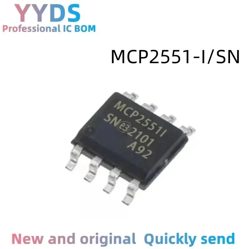 MCP2551-I/SN MCP MCP2551 MCP2551-I IC CAN transceiver driver SOP-8    Original