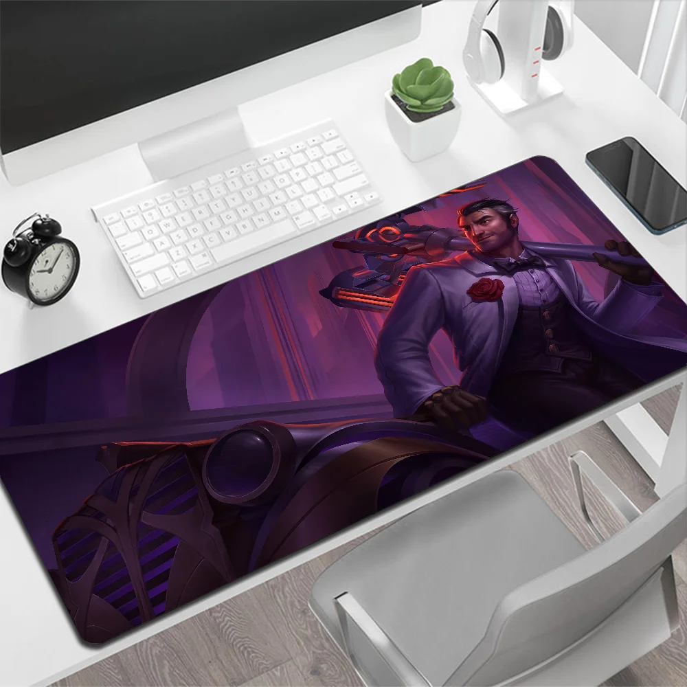 League of Legends Jayce Large Mouse Pad Gaming Mouse Pad PC Gamer Computer Mouse Mat Big Mousepad XXL Carpet Keyboard Desk Mat