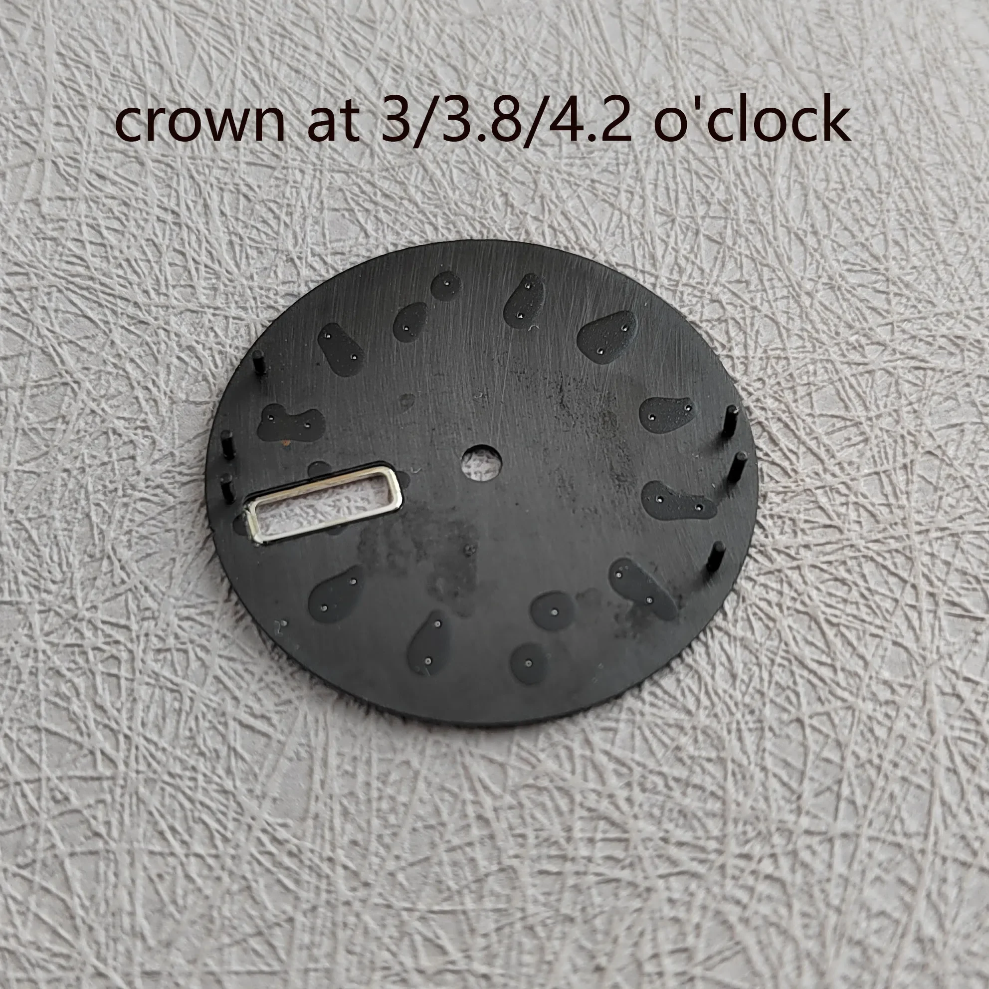 Quadrante NH36 da 28,5 mm quadrante arcobaleno lancette luminose NH36 per movimento automatico giapponese NH36 SNKK25J1 watchmods possono personalizzare il logo