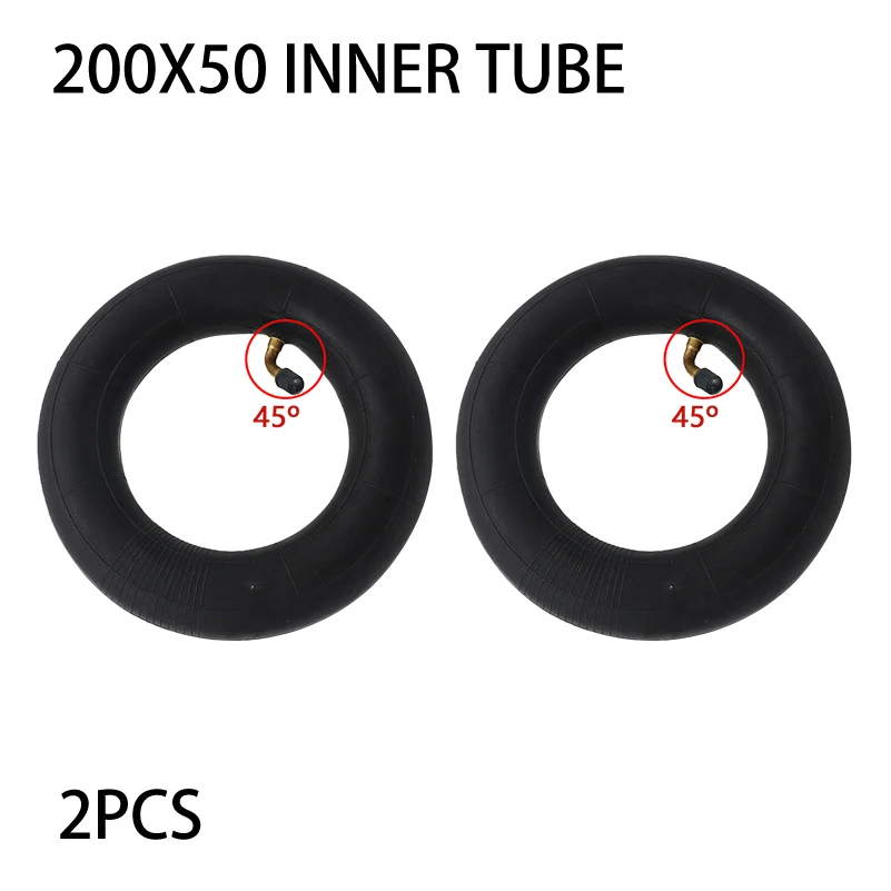 2/4pcs  8 Inch 200X50 Inner Tube 200*50 Inner Camera for Razor Scooter E100 E150 E200 ESpark Crazy Cart Scooters
